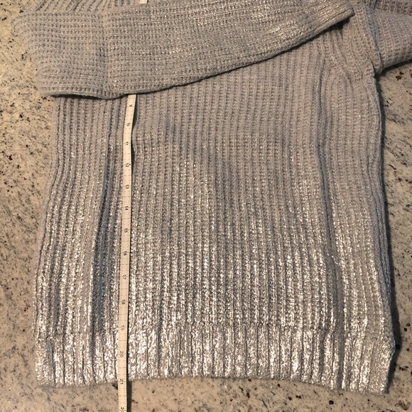 NWT Armani Exchange Foil Coated Turtleneck Sweater - Picture 8 of 11